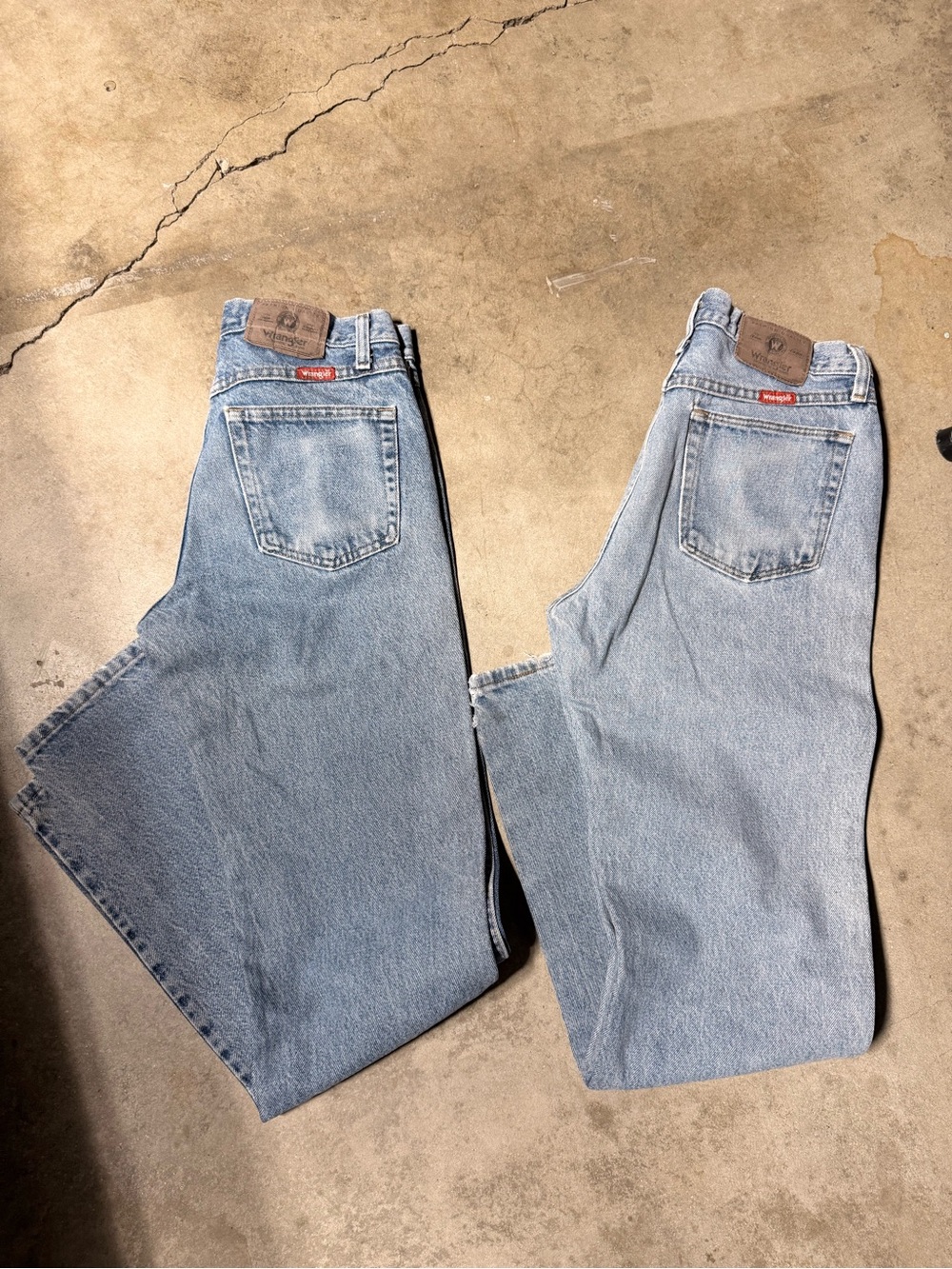 Vintage Light Blue Men’s Jeans - Wrangler size 29x30 BUBDLE OF 2